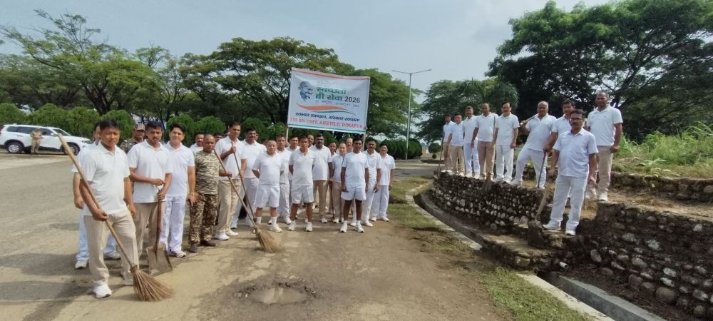The 173 Battalion CRPF organised a plantation programme on October 2.